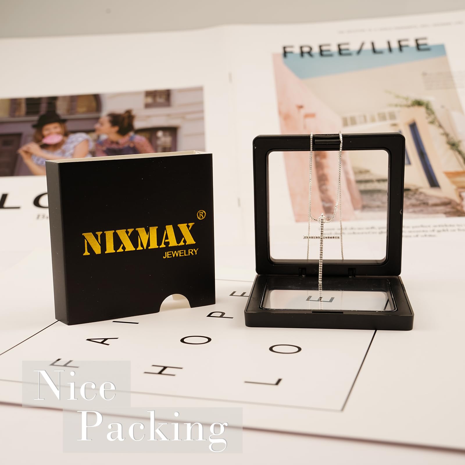 NIXMAX Chunky Gold SIlver Knot Earrings for Women Statement Earrings Gold and Silver Plated Dupes Dangle Drop Earrings Hypoallergenic Fashion Trendy Jewelry Gifts