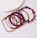 Beautiful Colorful Stacking Bracelet Set